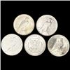 Image 2 : (5) Misc Silver Dollars