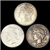 Image 1 : (3) Misc Silver Dollars