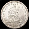 Image 1 : 1853 Arws & Rays Seated Liberty Quarter UNC