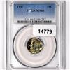 Image 1 : 1957 Roosevelt Dime PCGS MS66