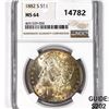 Image 1 : 1882-S Morgan Silver Dollar NGC MS64