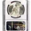Image 2 : 1923 Silver Peace Dollar NGC MS65