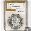 Image 1 : 1892-CC Morgan Silver Dollar PGA MS66 PL