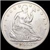 Image 1 : 1853 Arws & Rays Seated Liberty Half NICE CIRC