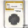 Image 1 : 1803 Draped Bust Large Cent PGA AU50