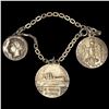 Image 1 : 1900's Italy 3 Coin Bracelet