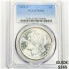 Image 1 : 1881-S Morgan Silver Dollar PCGS MS65