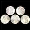 Image 1 : (5) Morgan Silver Dollar UNCIRCULATED