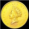Image 1 : 1854 Rare Gold Dollar CLOSELY UNCIRCULATED