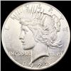 Image 1 : 1928 Silver Peace Dollar CLOSELY UNCIRCULATED