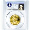 Image 2 : 2007 John Adams Silver Dollar PCGS MS64 ME - Dbld