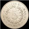 Image 2 : 1866 Rays Shield Nickel NEARLY UNCIRCULATED