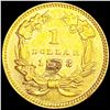 Image 2 : 1800's Rare Gold Dollar CLOSELY UNCIRCULATED
