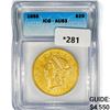 Image 1 : 1855 $20 Gold Double Eagle AU53