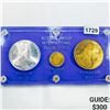 Austria Silver & Gold Trade Coins -Proof