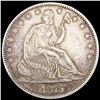 1875 Seated Liberty Half Dollar LIGHT CIRC