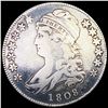 Image 1 : 1808 0-110a Capped Bust Half Dollar NICELY CIRC