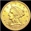 1878 $2.50 Gold Quarter Eagle LIGHTLY CIRCULATED