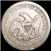 Image 2 : 1857 Seated Liberty Quarter NICELY CIRCULATED