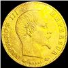 Image 1 : 1860 France Gold 5 Franc CLOSELY UNCIRCULATED