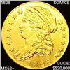 1808 SCARCE $2.50 Gold Quarter Eagle UNC +