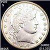 1907-S Barber Half Dollar GEM BU