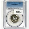 Image 1 : 1952 Washington Silver Quarter PCGS PR67
