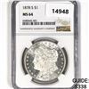 Image 1 : 1878-S Morgan Silver Dollar NGC MS64