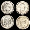 Image 1 : (4) 1946 Booker T. Half Dollars UNCIRCULATED