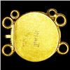 Image 2 : 1800's Gold $2.5 Pendent UNCIRCULATED
