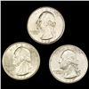 Image 1 : (3) 1935 PDS Wash. Quarter Set UNCIRCULATED