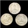 Image 2 : (3) 1935 PDS Wash. Quarter Set UNCIRCULATED