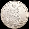 Image 1 : 1854 Seated Liberty Half Dollar NICELY CIRCULATED