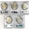 Image 2 : 1921 Set (5) Morgan Silver Dollar PCGS MS63