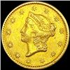 Image 1 : 1850 Rare Gold Dollar CLOSELY UNCIRCULATED