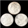 Image 1 : (3) Morgan Silver Dollars UNCIRCULATED