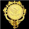 Image 2 : 1882 Gold $5 Pendent UNCIRCULATED
