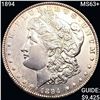 Image 1 : 1894 Morgan Silver Dollar CHOICE BU+