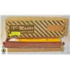 ANTIQUE V-MASTER CIGARETTE MAKER WITH PAPERS IN