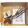 Image 1 : INDOOR / OUTDOOR DECOR - INCLUDES SOLAR WILLOW