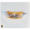 Image 1 : NEW GOLD & SILVER TONE RING SIZE 6.5