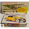 Image 1 : TWO MODEL KITS PLANE & CAR