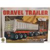 Image 1 : SEALED GRAVEL TRAILER SCALE 1:25TH MODEL KIT