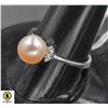 Image 1 : #415-NATURAL FRESH WATER PEARL RING SIZE 7.5