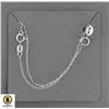 Image 1 : #423-STERLING SILVER NECKLACE 18" /2 PCS