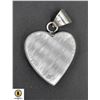 Image 1 : #1-NATURAL SELENITE (RAW) PENDANT