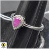 Image 1 : #526- NATURAL HEATED RUBY 4.5 X 6.7  RING SIZE 7