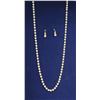 Image 1 : 18)  VINTAGE, INDIVIDUALLY KNOTTED 40" STRAND OF
