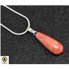 Image 1 : 28 INCH 925 STAMPED STERLING SILVER GEMSTONE