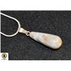 Image 1 : 28 INCH 925 STAMPED STERLING SILVER GEMSTONE